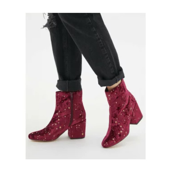 Urban Outfitters Shoes - Urban Outfitters Margot Constellation Velvet Boots